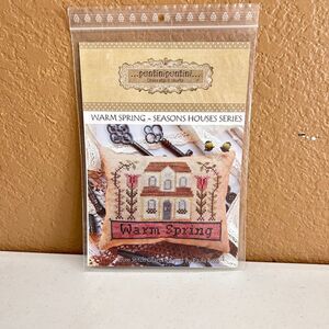 PuntiniPuntini Warm Spring House Series Counted Cross Stitch Pattern Chart Only